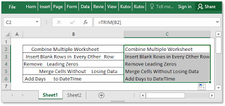 Consider the below table with different types of spaces between a and b. How To Remove Leading And Trailing Spaces In Excel Cells