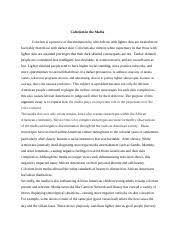 Colorism and intraracial discrimination among blacks in the united states and brazil, 1928 to 1988. Khadijahs Essay 4 Colorism In The Media Colorism Is A Practice Of Discrimination By Which Those With Lighter Skin Are Treated More Favorably Than Course Hero