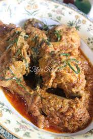 Rendang Ayam Buah Keras Makanan Resep Makanan Resep