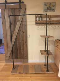 Even though plastic and copper pipes are easier to assemble, iron and steel pipes are a better choice for building clothes racks because they don't bend and are paintable. Pin On Custom Furniture Design