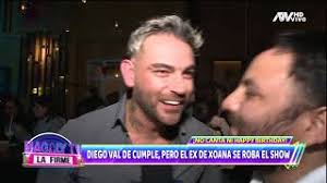 Diego Val celebró su cumple pero el ex de Xoana González se robó el show