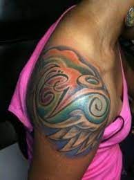 Dark Skinned And Tattoos Dark Skin Tattoo Red Ink Tattoos Tattoos