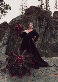 Goth Alternative Bride Black Wedding Gown In 2020 Plus Size Wedding Bridesmaid Dresses Plus Size Plus Size Wedding Gowns