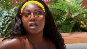Chloé Poppy Sunglasses worn by Whitney Adebayo as seen in Love Island  (S10E17)