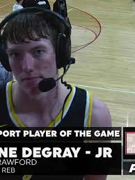 Colonel Crawford's junior center Payne DeGray emerged as the MVP in Friday  night's dominant 62-39 victory over Buckeye Central. DeGray's solid  performance of 12 points and 7 rebounds was crucial in ...