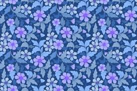 Maybe you would like to learn more about one of these? Floral Pattern On Blue Background Graphic By Ranger262 Creative Fabrica