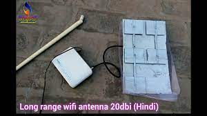 This antenna will extend the range of your wifi or 2.4ghz devices (like surveillance cameras) into many miles and kilometers. Long Range Wifi Antenna Homemade Hindi Youtube
