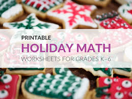 Mathematical knowledge becomes meaningful and powerful in application. Free Pdf Holiday Math Worksheets For K 6 Winter Christmas Theme