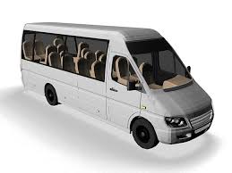 Mercedes Sprinter Minibus 3d Model In 2020 Sprinter Minibus Mercedes Sprinter Sprinter