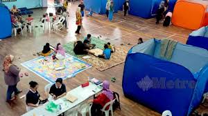 8.00 pagi hingga 5.00 petang. Tiada Peningkatan Mangsa Banjir Di Baling