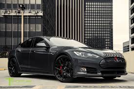 Black And Silver Rims For Car Midnight Silver Metallic Tesla Model S 21 Inch Wheel Ts117 Matte Black 7 Jpg Tesla Model S Tesla Electric Car Tesla