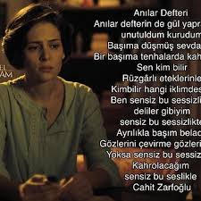 Kitaba adını veren, beş bölümden oluşan uzun ve lirik şiirden çok etkilenmiştim. Anilar Defteri Cahit Zarifoglu Yedi Guzel Adam By Bahartahayyulleri