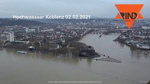 Mehr zum thema liveblog zur flutkatastrophe: Hochwasser Februar 2021 In Koblenz Und Deutsches Eck Youtube