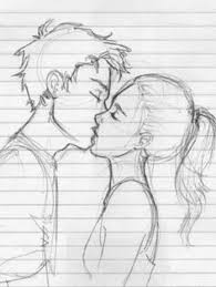 Liebe Ist Eine Grossartige Sache Zeichnungen Von Paaren Kussen Zeichnung Menschen Drawing People Couples Kissing Drawing Love Drawings Couple