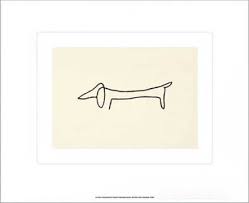 Ein kunstwerk von pablo picasso hat bei einer auktion am dienstagabend in new york einen neuen rekordpreis erzielt. Pablo Picasso Der Hund Kunstdruck Gerahmtes Bild