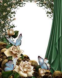 Gothic Frame By Collect And Creat On Deviantart Flower Frame Rose Frame Boarders And Frames