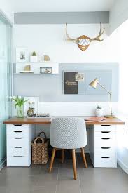 Obviously the longer butcher block needs something to support it on the side with no cabinet. Creative Diy Desk Ideas Centsational Style
