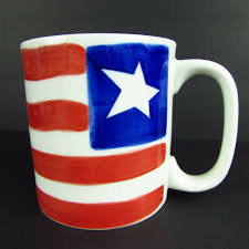 Black And White American Flag With Red Blue Green Stripe Meaning Eddie Bauer Patriotic American Flag Coffee Mug Star Stripes Red White Blue Cup Eddiebauer Mugs Blue Cups Coffee Mugs