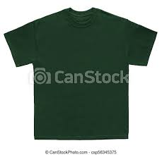 Named for the appearance of beautiful landscapes brimming with trees and bushes, the forest green color evokes images of healthy plant life and a flourishing natural. Blank T Shirt Color Forest Green Template On White Background Canstock
