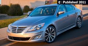 2012 genesis the hyundai genesis sedan received freshened styling and a host of changes for 2012. Hyundai Genesis Flexing Some Korean Muscle The New York Times