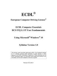 For the computer literacy certification, see european computer driving licence. Ecdl De La Salle College Ecdl De La Salle College Pdf Pdf4pro