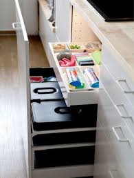 Behalter Mit Griffen In Tiefen Schubladen Sind Ideal Fur Die Abfalltrennung Behalter Mit Griffen In Tiefen Schubla Abfalltrennung Schubladen Ikea Kuchenideen