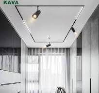 [Hot Item] Office Aluminum Magnetic Track Adjustable Beam Angle Light Linear Recessed Track Lighting