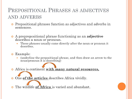 The above sentence contains two prepositional phrases: Ppt Prepositional Phrases Powerpoint Presentation Free Download Id 2298738