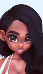 Can us 9gaggers unite and bring a smile to my old man's face in this time of need? Black Girl Cartoon Wallpapers Top Free Black Girl Cartoon Backgrounds Wallpaperaccess