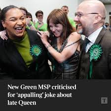 Iris Duane, one of Holyrood's first transgender MSPs, said she couldn't  wait for Queen Elizabeth to 'kick the bucket' months before her death in  2022. 🔗 Tap the link in our comments