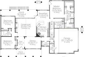 Colonial house plan 85454 | total living area: What Makes A Split Bedroom Floor Plan Ideal The House Designers