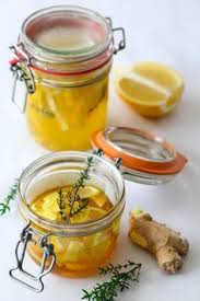 Potion D Hiver Citron Gingembre Thym Miel Les Delices De Marina Gingembre Citronnade Gingembre Et Miel
