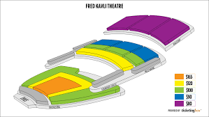 Thousand Oaks The Fred Kavli Theatre Seating Chart English
