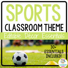 There are 9389 sports themed decor for sale on etsy, and they cost 33,07 $ on average. Sport Theme Classroom Decor Bundle By The Classroom Nook Tpt