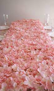 11 Sq Ft 4 Panels Uv Protected Hydrangea Flowers Wall Mat Panel Blush Rose Gold Flower Wall Flower Wall Wedding Floral Wedding Decorations