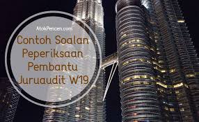 Contoh Soalan Peperiksaan Pembantu Juruaudit W19 Atokpencen Com