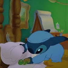 Stitch Sleep Gif Stitch Sleep Tired Discover Share Gifs Sleeping Gif Lilo And Stitch Lelo And Stitch