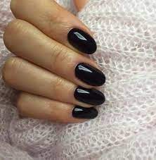 Nails Oval Black Manicures 47 Best Ideas Rounded Acrylic Nails Round Nails Nails Inspiration Elevate your manicure with new nail shapes.