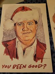 Think his name is Brendan. Taken afternoon Christmas Eve aftrenoon few  years ago. Think he'd had a long week.