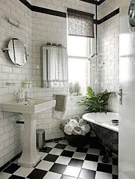 Black And White Bathroom Tile Ideas Hananhanna Bathroom Color Schemes Bathroom Color Black White Bathrooms