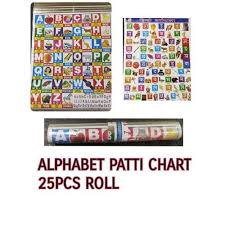 Alphabet Patti Chart