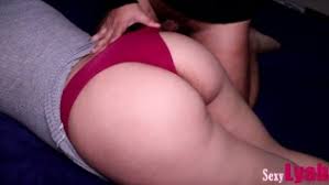 Pink satin blouse, satin half slip, black satin panties. Satin Pantyjob