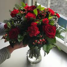 Christmas Roses Carnations Flower Gift Christmas Rose Carnation Flower Flower Gift