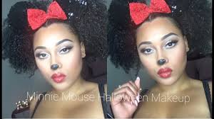 y minnie mouse makeup