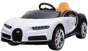 Amazon Com Truemax 12v Kids Electric Bugatti Chiron Battery Power Ride On Car With Remote Control Led Front R Toy Cars For Kids Bugatti Chiron Kids Ride On