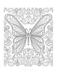 Search through 623,989 free printable colorings at getcolorings. 112 Best Butterfly Coloring Pages Free Printables For Kids Adults