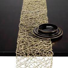 Maybe you would like to learn more about one of these? Gold Nest Runner From Z Gallerie Modern Thanksgiving Table Modern Thanksgiving Modern Table Linens