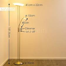 led deckenfluter lucca dimmbar 1 x 16 watt 1700 deckenfluter deckenfluter led led