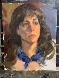 Portrait painting group meeting information