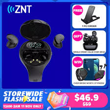 Wiky watch s fiyat geçmişi. New Znt Watch S Smart Watch With Bluetooth Earphone Bluetooth 5 0 Wireless Earbuds Combo Fitness Tracker Watch 2 In 1 Lazada Singapore